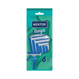 Mentor Banyo Tıraş Bıçağı 6'lı