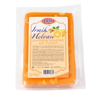 ERİŞ İRMİK HELVASI PORTAKAL AROMALI YER FISTIKLI 800 GR