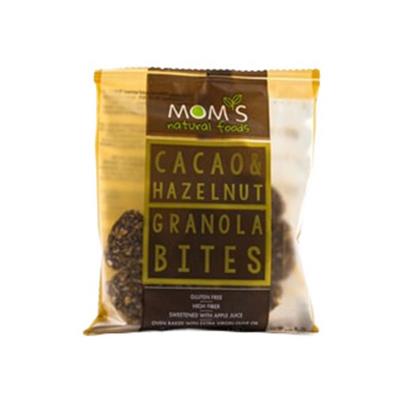 MOM'S NATURAL FOODS 40g CACAO&HAZELNUT GRANOLA BITES
