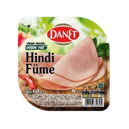 Danet Tadımlık Füme Hindi 60 gr