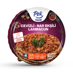 Pekfood Dondurulmuş Nar Ekşili Cevizli Lahmacun 400 G 