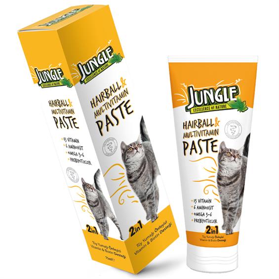 Jungle Kedi Macunu Tüy Önleyici 75 ml