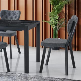 Karataş EN-810 Enzo Sandalye V-42/ Siyah