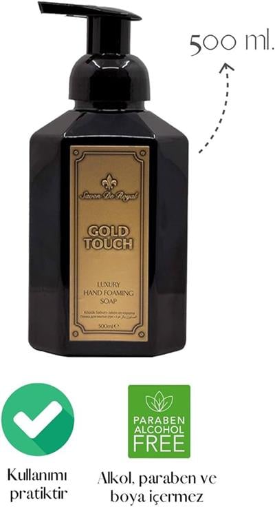 SDR KÖPÜK SABUN 500ml GOLD TOUCH