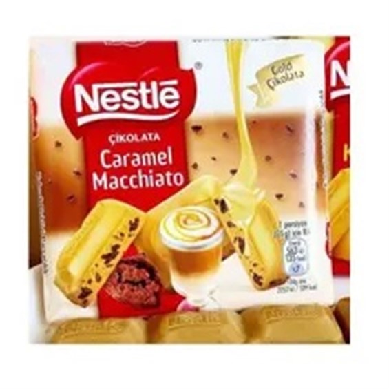 Nestle Çikolata Kare Karamel Macchiato 60 gr