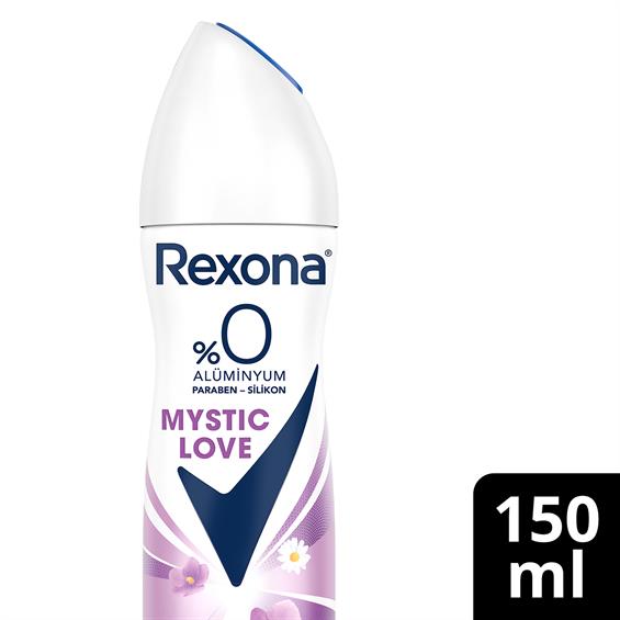 Rexona Deodorant Mystic Love %0 Alüminyum 48 Saat 150 ml
