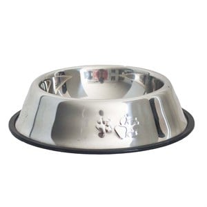 Pet Pretty Pati Desenli Çelik Mama Kabı 22 Cm - 24 Oz