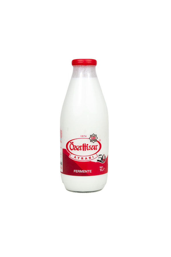 Özerhisar Cam Şişe Kara Maya Ayran 1 L