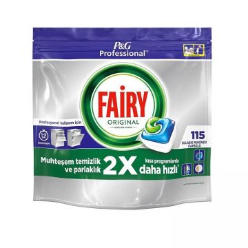 Fairy Original Hepsi Bir Arada Bulaşık Makinesi Tableti 115 Adet