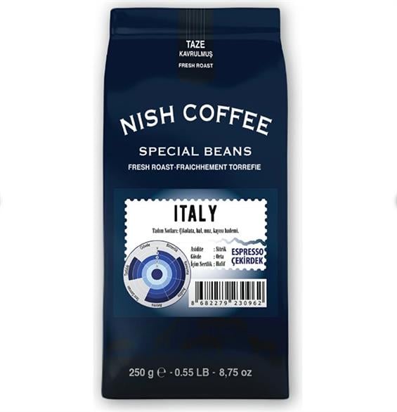Nish Kahve Espresso Italy Kahve 250 gr