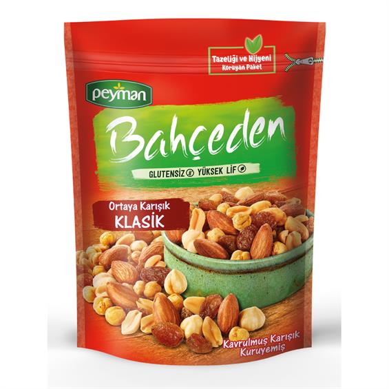 Peyman Bahçeden Klasik Ortaya Karışık Kuruyemiş 180 gr
