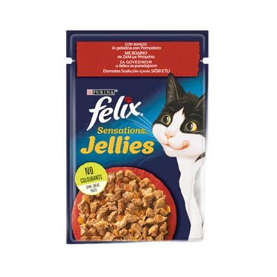 FELIX SensatIons SIGIR DOMATESLI KEDI YAS MAMA 85g