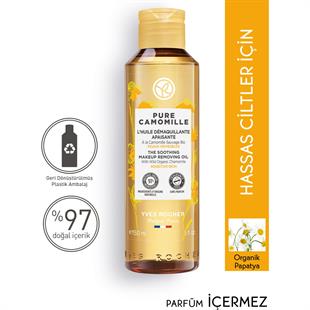 Yves Rocher Sensitive Camomille Yatıştırıcı Yüz Yıkama ve Makyaj Temizleme Yağı 150 ml