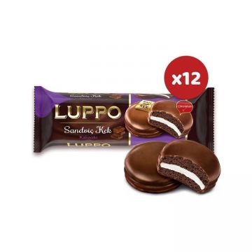 Luppo Sandviç Kek Kakaolu 184 Gr x 12 Adet