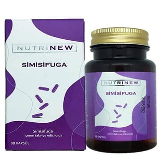 Nutrinew Simisifuga İçeren Takviye Edici Gıda 30 Kapsül