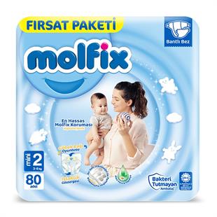Molfix Fırsat Paketi Mini 2 Beden 80 Li
