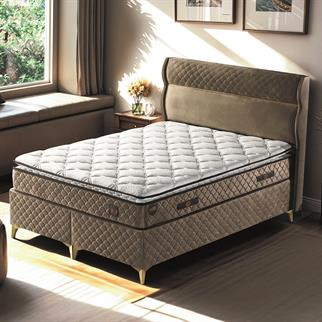 Mr. Sleep Venya Yatak Baza Başlık Set 90X190