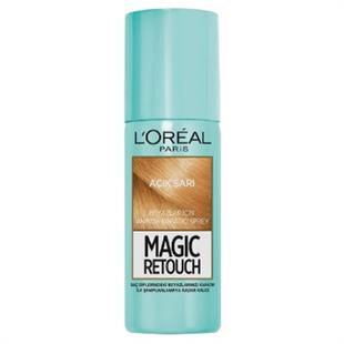 L'Oreal Paris Magic Retouch 9 Beyaz Kapatıcı Saç Spreyi - Açık Sarı