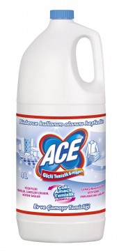 Ace Çamaşır Suyu Hijyenik Beyaz 4 Lt