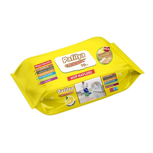Pafilya Mop Havlusu Limon Kokulu 70"li