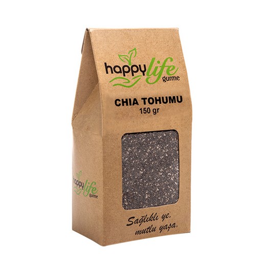 Happy Life Gurme Organik Chia Tohumu 150 Gr