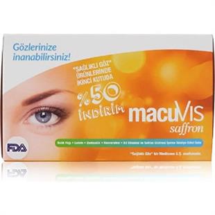 Macuvis Saffron 30 Softgel - İkincisi %50 İndirimli
