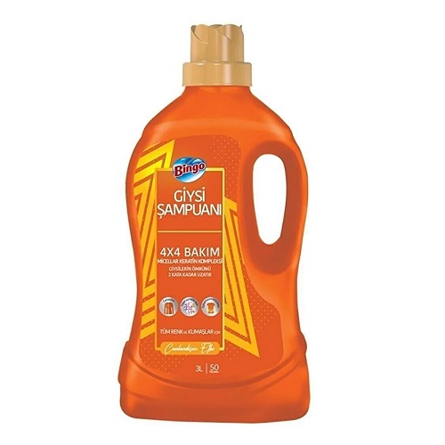 Bingo Giysi Şampuanı Canlandırıcı Etki 3 lt