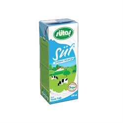 Sütaş Yarım Yağlı Süt 200 ml