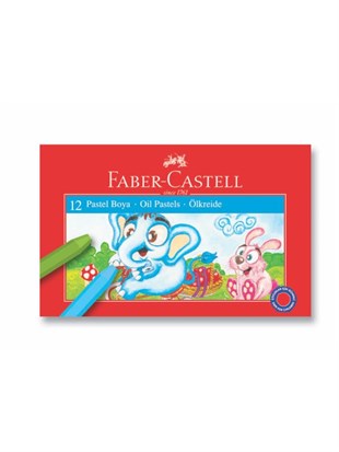 Faber Castell Karton Kutu Pastel Boya 12 Renk