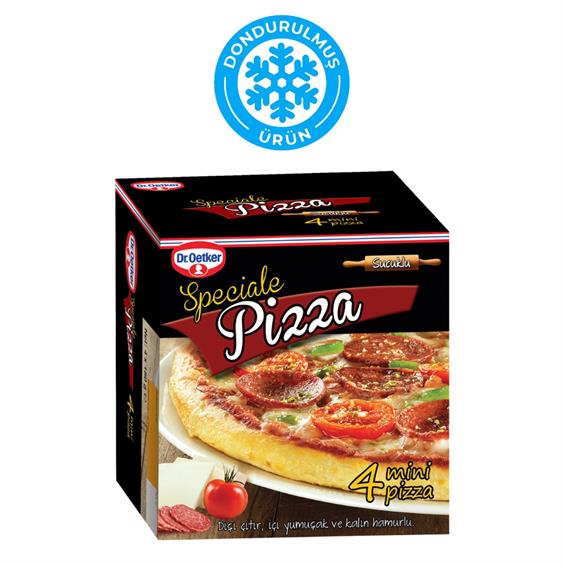 Dr.Oetker Pizza Speciale Sucuklu Mini Pizza 720 gr