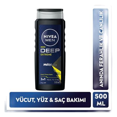 NIVEA DUS JELI MEN 500ml DEEP EXTREME