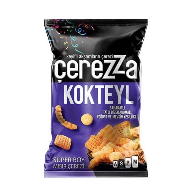 Çerezza Kokteyl Cips Süper Boy 120 gr