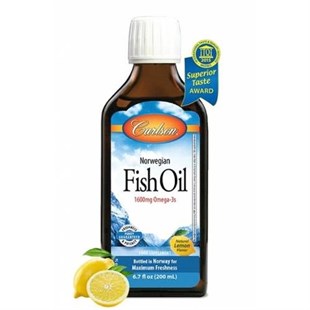 Carlson Balık Yağı Şurup Limon 200 ml