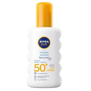 Nivea Sun Hassas Anında Koruma Güneş Koruyucu Sprey SPF50 200 ml
