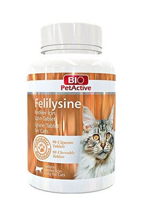 Pet Active Felilysine Kediler İçin Lizin Tablet 45 gr