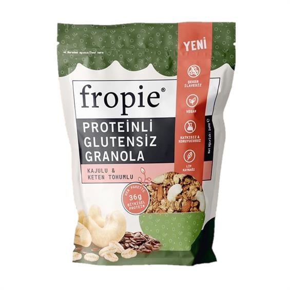 Fropie Kaju&Keten Tohumlu Proteinli Granola 240 gr