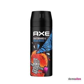 Axe Skateboard Kaykay ve Taze Güller 150 ml Deo Sprey