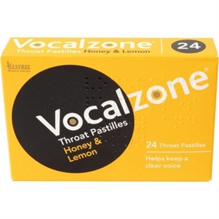 Vocalzone Ballı Limonlu Pastil 24'lü