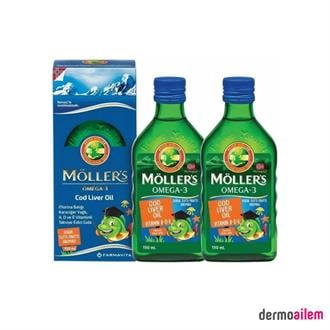 Möller's Omega 3 Tutti Frutti Aromalı Balık Yağı 150 ml