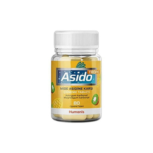 Asido Tropic Mide Asidine Karşı 80 Çiğneme Tableti