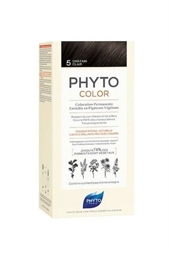 Phyto Phytocolor Bitkisel Saç Boyası - 5 - Açık Kestane