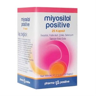 Miyositol Positive 25 Tablet
