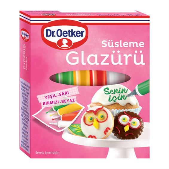 Dr. Oetker Süsleme Glazürü 76 Gr