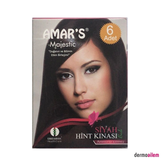 Amars Siyah Hint Kınası 10 gr