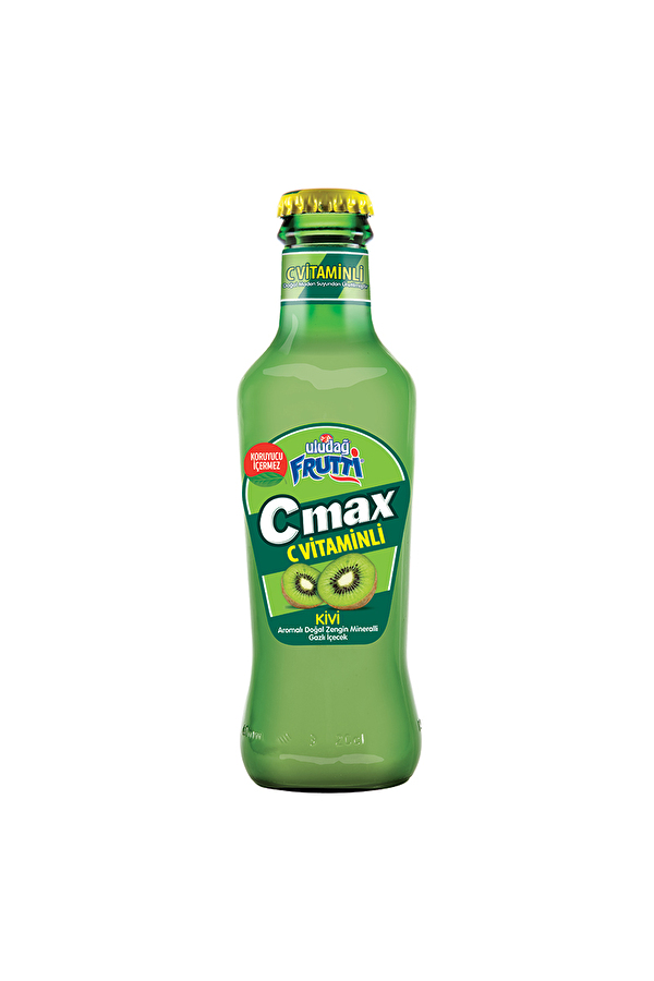 Uludağ Frutti C-Max Kivi Aromalı Maden Suyu 200 ml