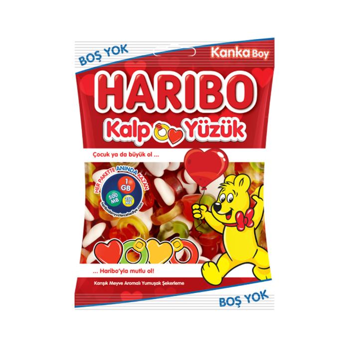 HARIBO KALP YUZUK 80 GR