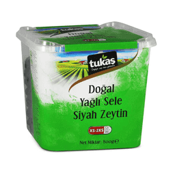 Tukaş Siyah Zeytin XS-2XS 800 G