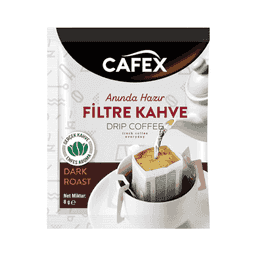 Cafex Dark Roast Filtre Kahve 8 G