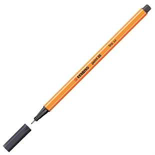 Stabilo Point 88 İnce Uçlu Keçeli Kalem 0.4 MM 88/98 Mavi-Siyah