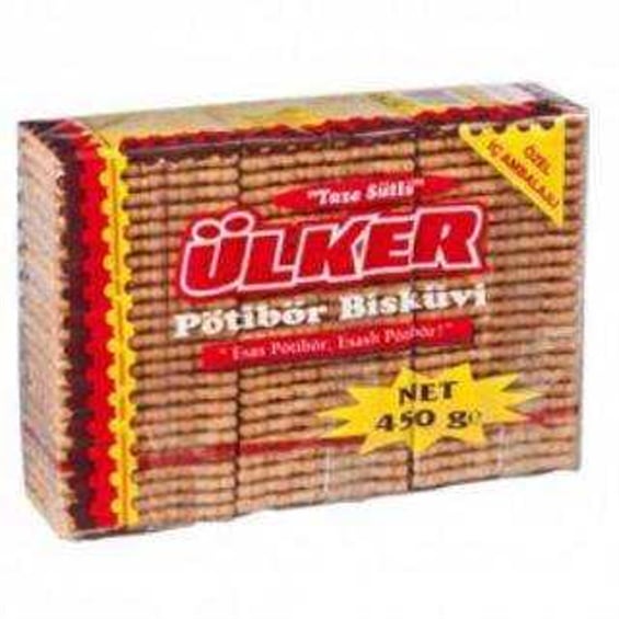 Ülker Pötibör Bisküvi 3'lü 450 gr